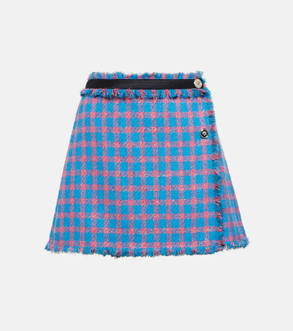  Versace Versace Tweed Miniskirt 