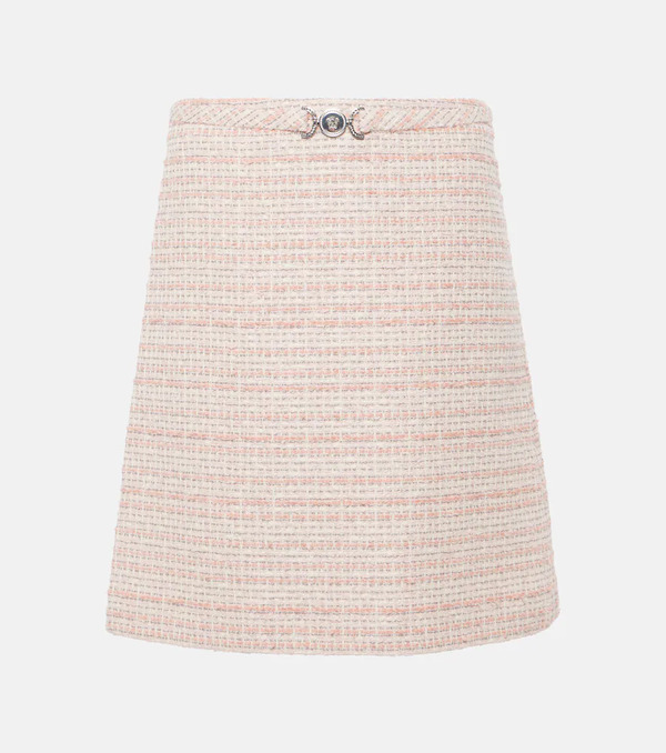  Versace Versace Tweed Miniskirt 