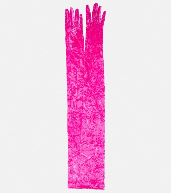  Versace Versace Velvet Gloves 
