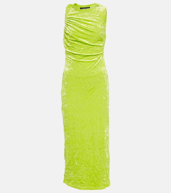  Versace Versace Velvet Midi Dress 