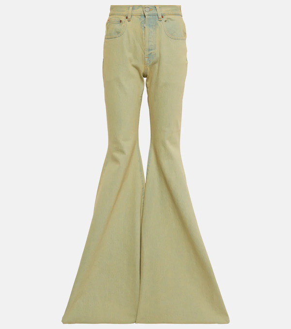  Vetements Vetements High-rise Flared Jeans 