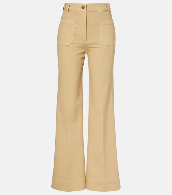  Victoria Beckham Victoria Beckham Alina High-rise Flared Jeans 