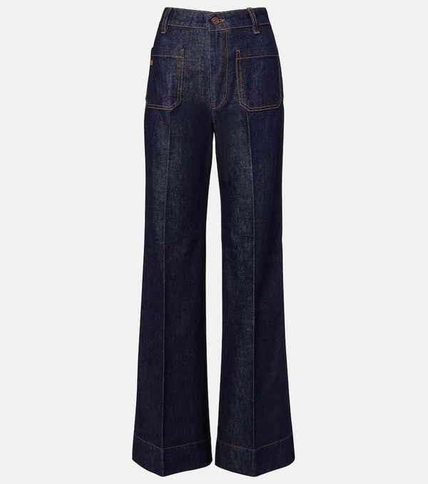  Victoria Beckham Victoria Beckham Alina Wide-leg Jeans 