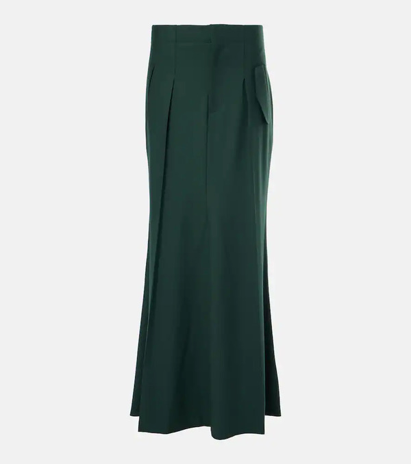  Victoria Beckham Victoria Beckham Asymmetric Maxi Skirt 