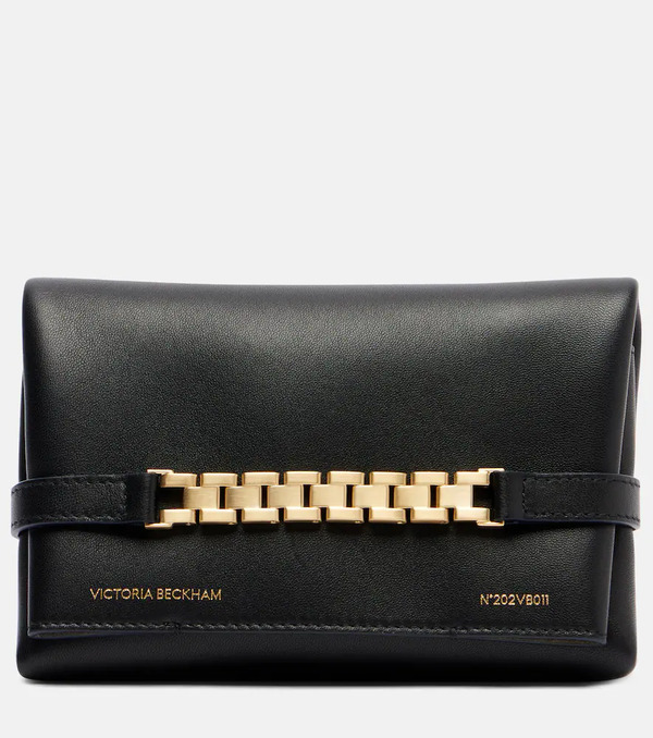  Victoria Beckham Victoria Beckham Chain Mini Leather Shoulder Bag 