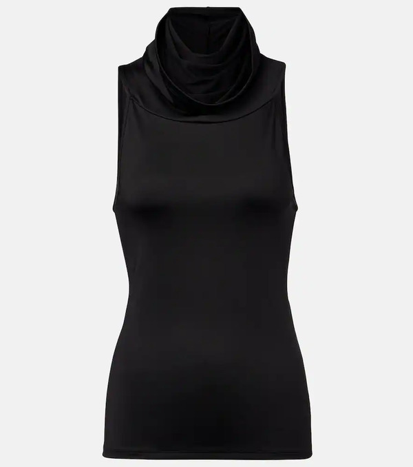  Victoria Beckham Victoria Beckham Draped Jersey Top 