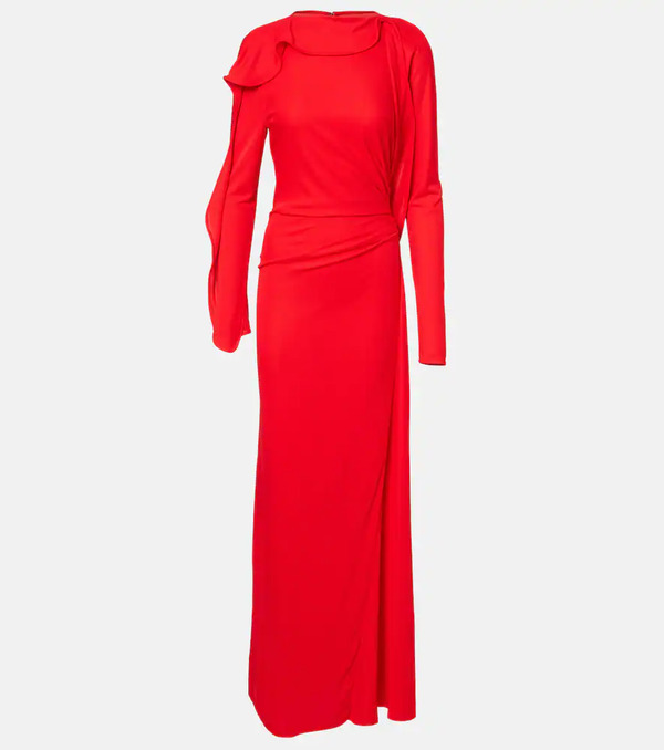  Victoria Beckham Victoria Beckham Draped Maxi Dress 
