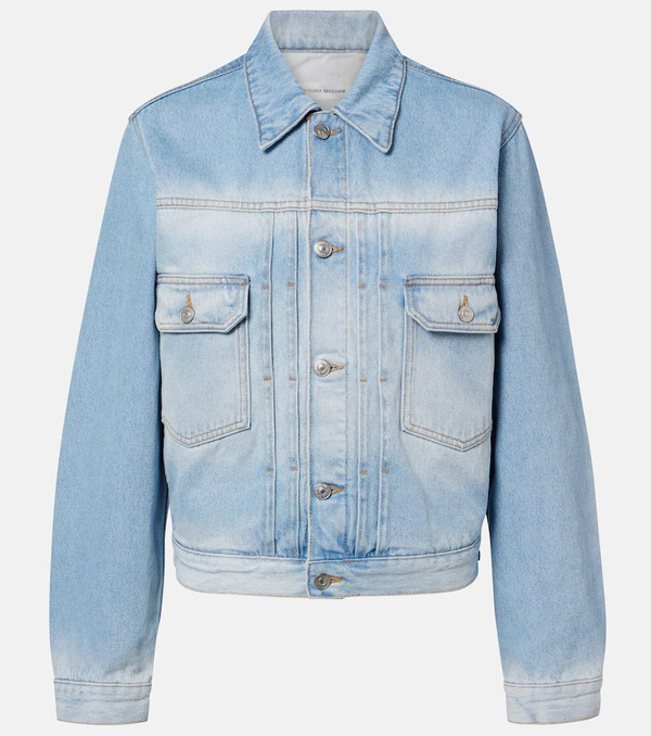  Victoria Beckham Victoria Beckham Faded Denim Jacket 