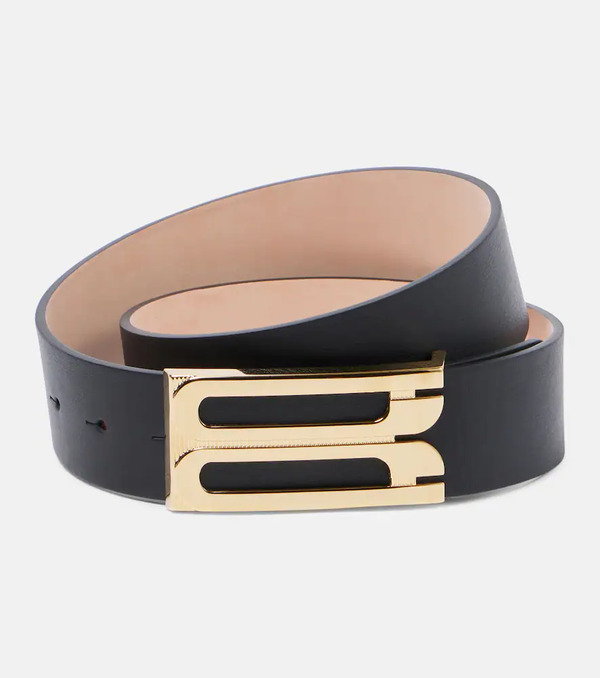  Victoria Beckham Victoria Beckham Jumbo Frame Leather Belt 