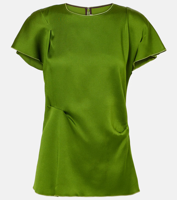  Victoria Beckham Victoria Beckham Satin Top 