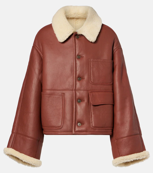  Victoria Beckham Victoria Beckham Shearling Jacket 
