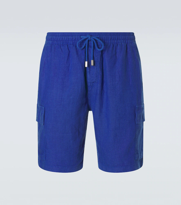  Vilebrequin Vilebrequin Linen Bermuda Shorts 