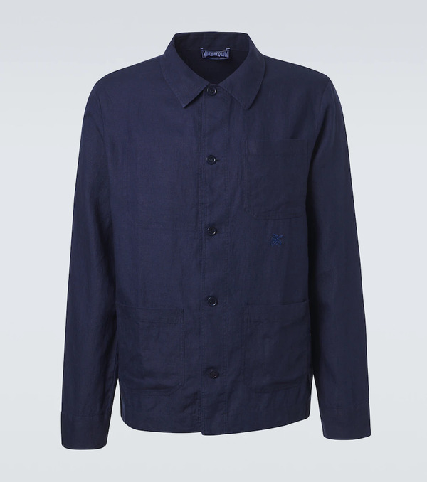  Vilebrequin Vilebrequin Linen Overshirt 