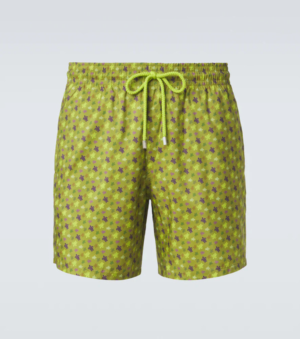  Vilebrequin Vilebrequin Mahina Printed Swim Trunks 