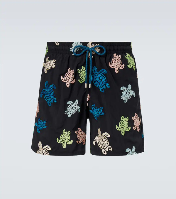  Vilebrequin Vilebrequin Mistral Embroidered Swim Trunks 