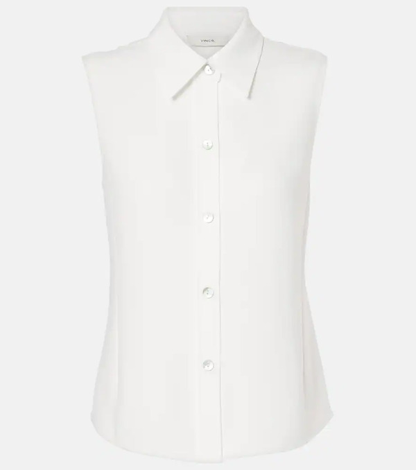  Vince Vince Crepe Vest 