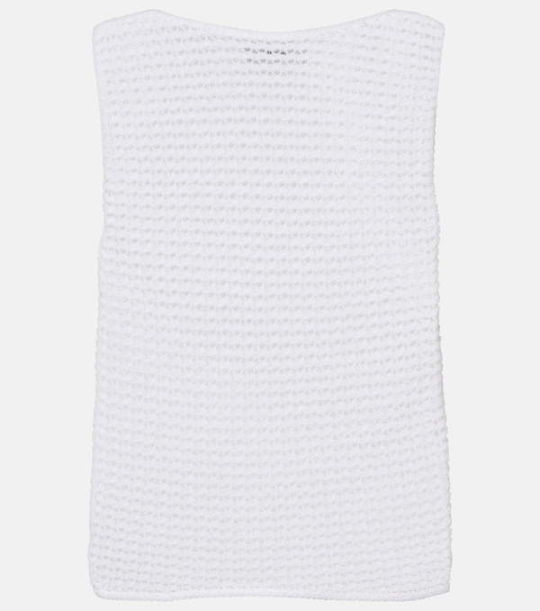  Vince Vince Crochet Cotton-blend Top 