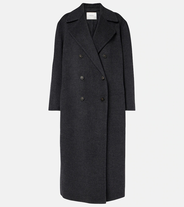  Vince Vince Double-breasted Wool-blend Coat 