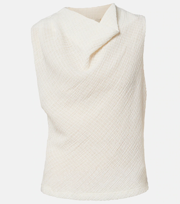  Vince Vince Draped Knitted Top 