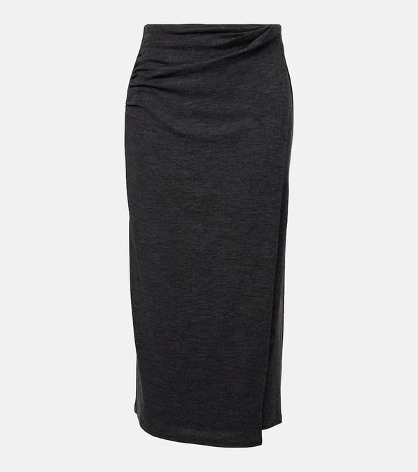  Vince Vince Draped Midi Skirt 