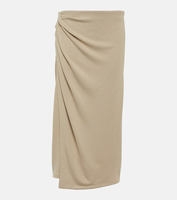  Vince Vince Jersey Wrap Skirt 