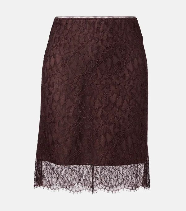  Vince Vince Lace Midi Skirt 