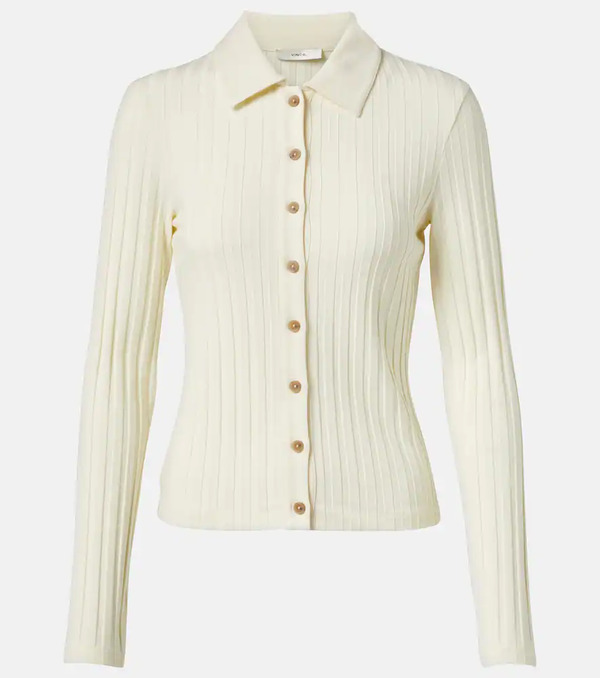  Vince Vince Ribbed-knit Cardigan 