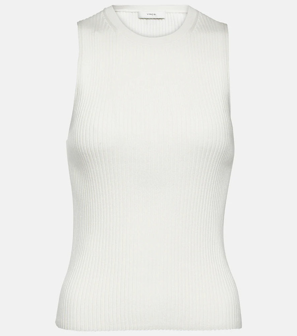  Vince Vince Ribbed-knit Tank Top 