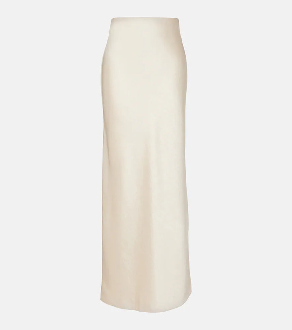  Vince Vince Satin Maxi Skirt 