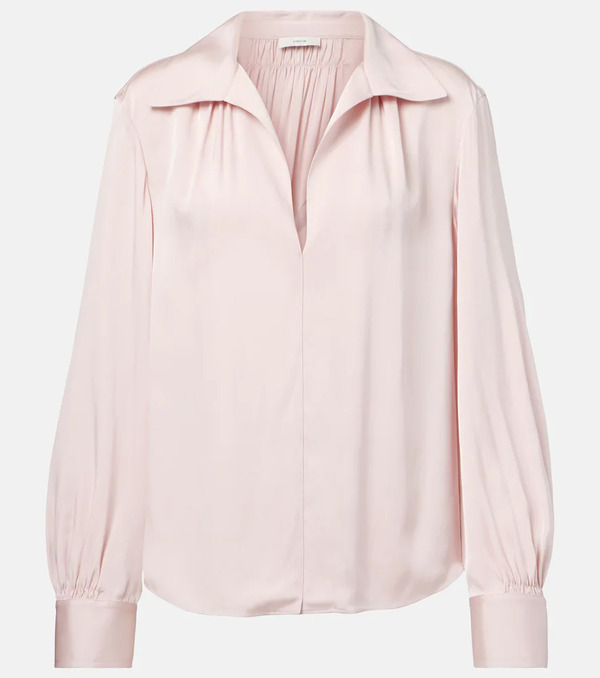  Vince Vince Silk-blend Blouse 