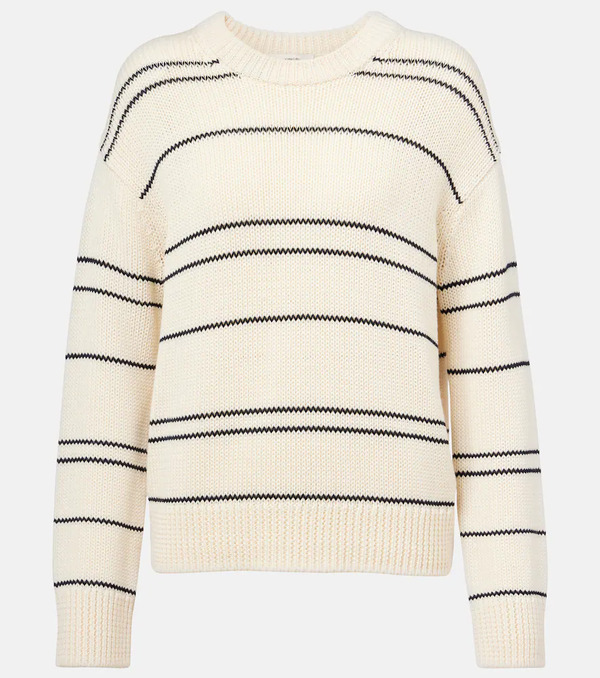  Vince Vince Striped Wool-blend Sweater 