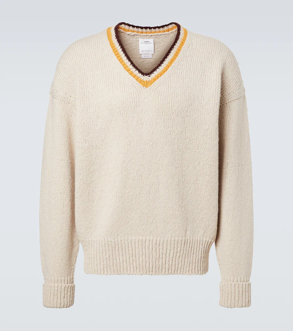  Visvim Visvim College Wool And Cashmere Sweater 