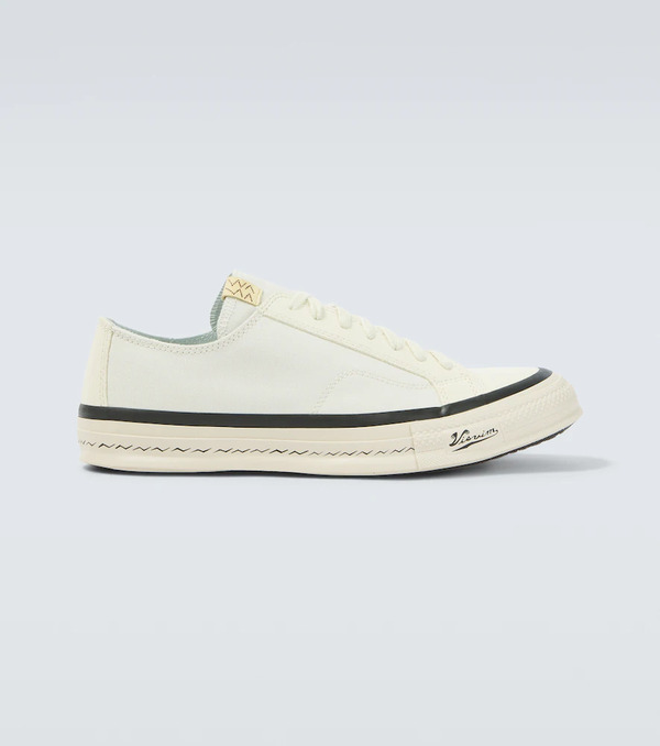  Visvim Visvim Nolan Leather-trimmed Canvas Sneakers 