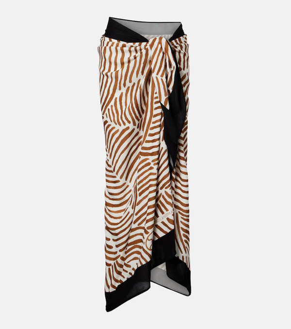  Vix Paula Hermanny Vix Paula Hermanny Printed Beach Cover-up 