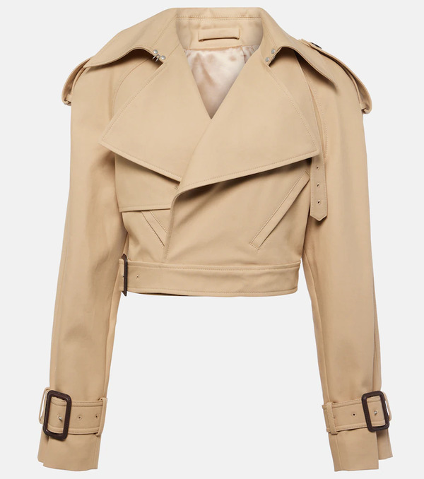  Wardrobe.nyc Wardrobe.nyc Cropped Cotton Jacket 