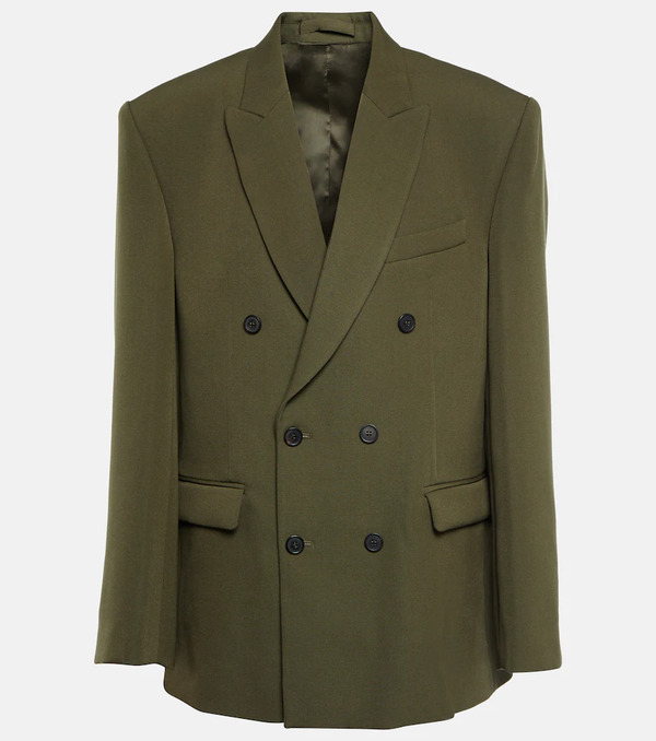 Wardrobe.nyc Wardrobe.nyc Double-breasted Virgin Wool Blazer 