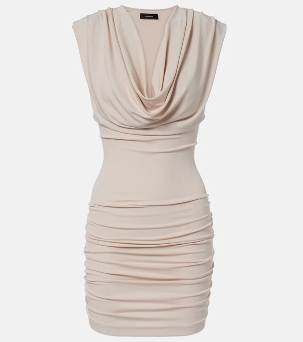  Wardrobe.nyc Wardrobe.nyc Draped Jersey Minidress 
