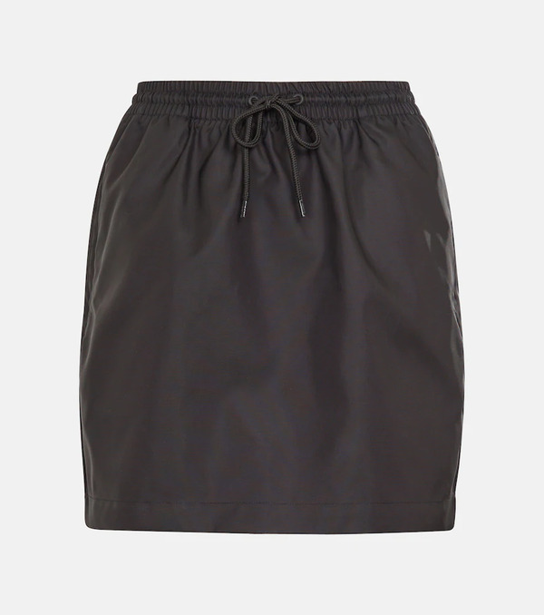  Wardrobe.nyc Wardrobe.nyc High-rise Drawstring Miniskirt 