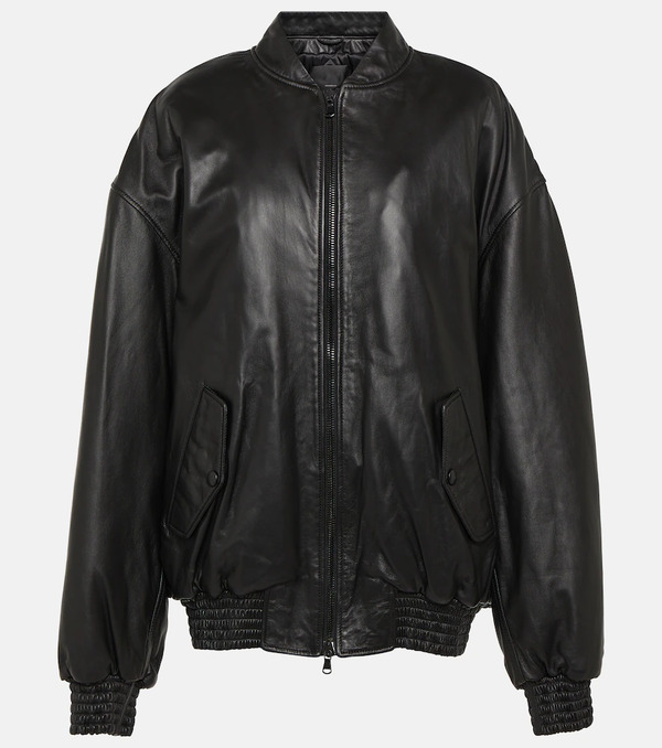  Wardrobe.nyc Wardrobe.nyc Leather Bomber Jacket 
