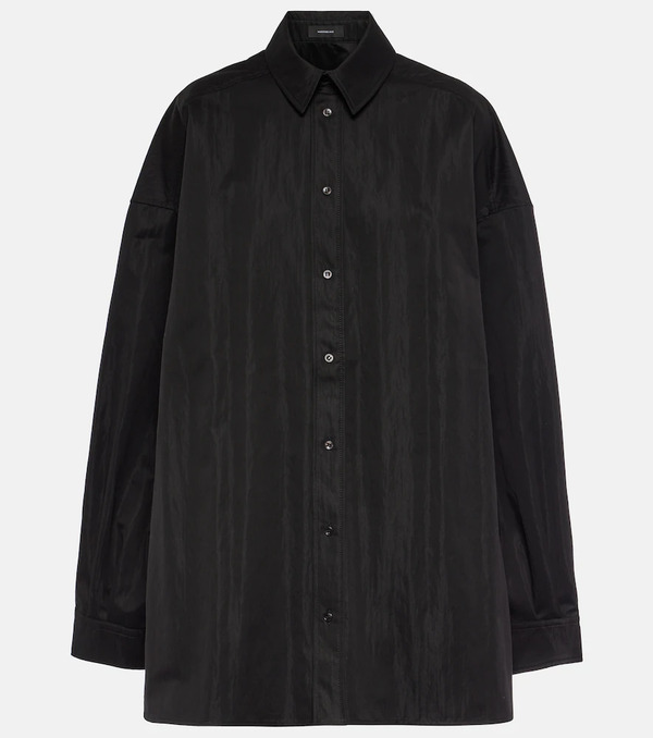  Wardrobe.nyc Wardrobe.nyc Oversized Cotton-blend Drill Shirt 