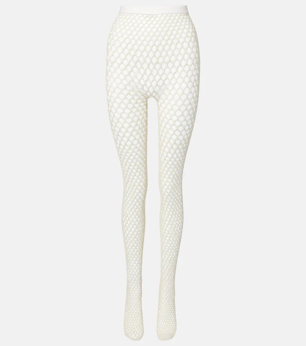  Wardrobe.nyc Wardrobe.nyc Rhw Web Wool-blend Tights 
