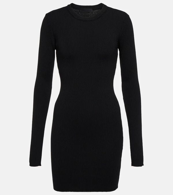 Wardrobe.nyc Wardrobe.nyc Rib-knit Wool Minidress 