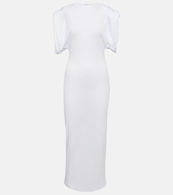  Wardrobe.nyc Wardrobe.nyc Ruched Jersey Midi Dress 