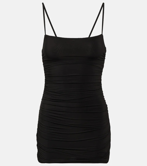  Wardrobe.nyc Wardrobe.nyc Ruched Jersey Minidress 