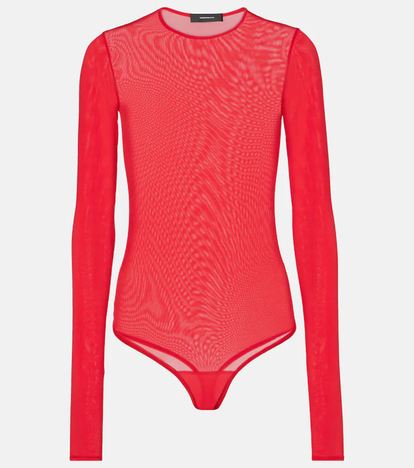  Wardrobe.nyc Wardrobe.nyc Sheer Mesh Bodysuit 