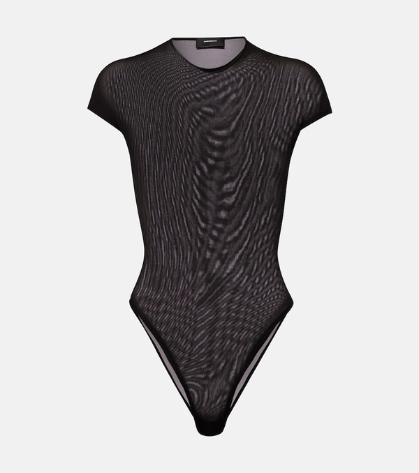  Wardrobe.nyc Wardrobe.nyc Sheer Technical Bodysuit 