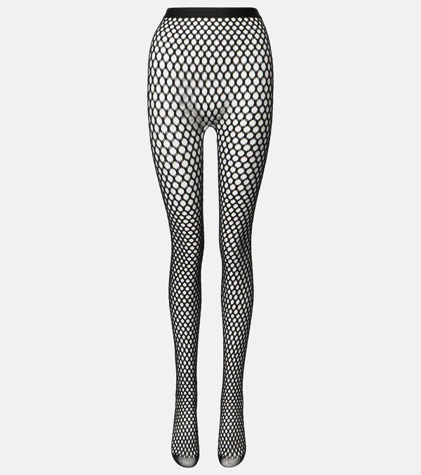  Wardrobe.nyc Wardrobe.nyc X Rhw Web Wool-blend Tights 