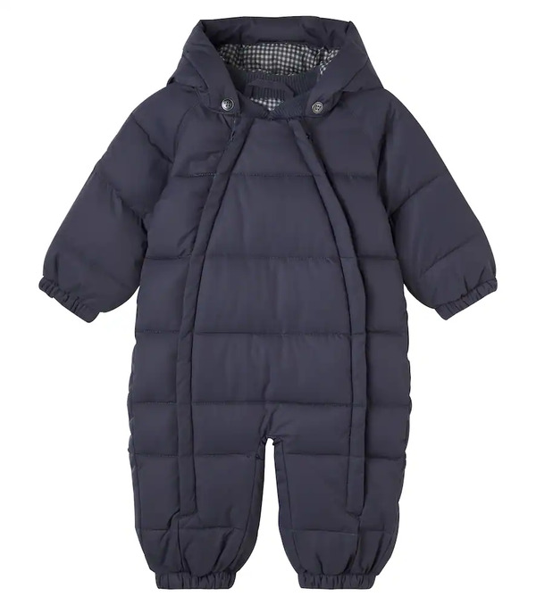  Wheat Wheat Baby Hooded Snowsuit 