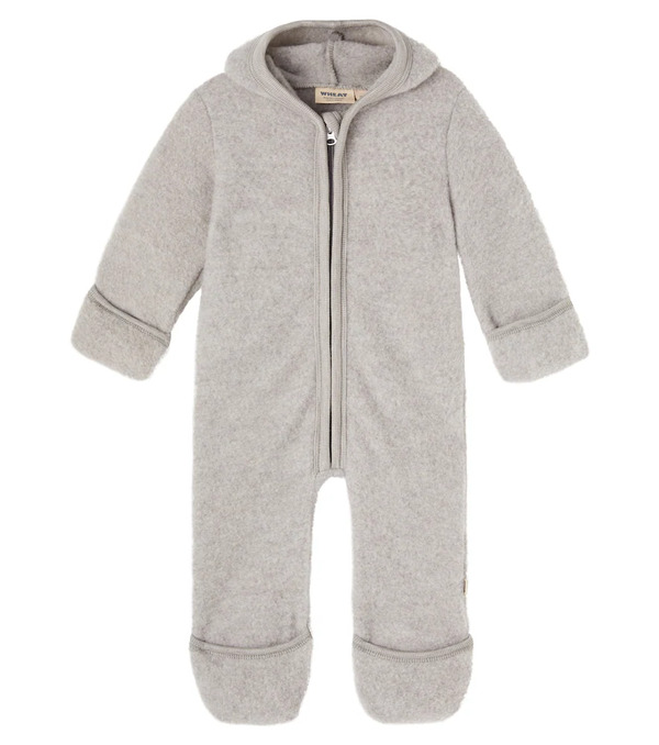  Wheat Wheat Baby Wool Onesie 