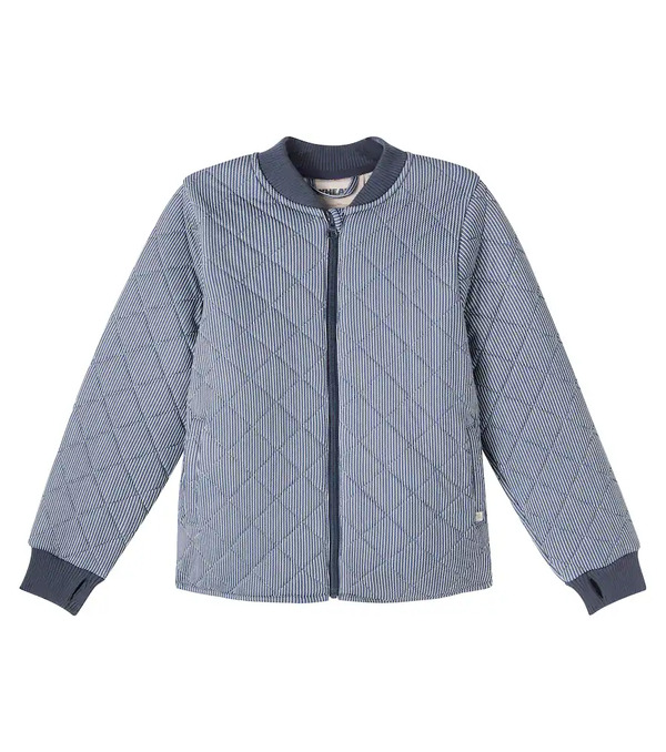  Wheat Wheat Benni Striped Quilted Jacket 